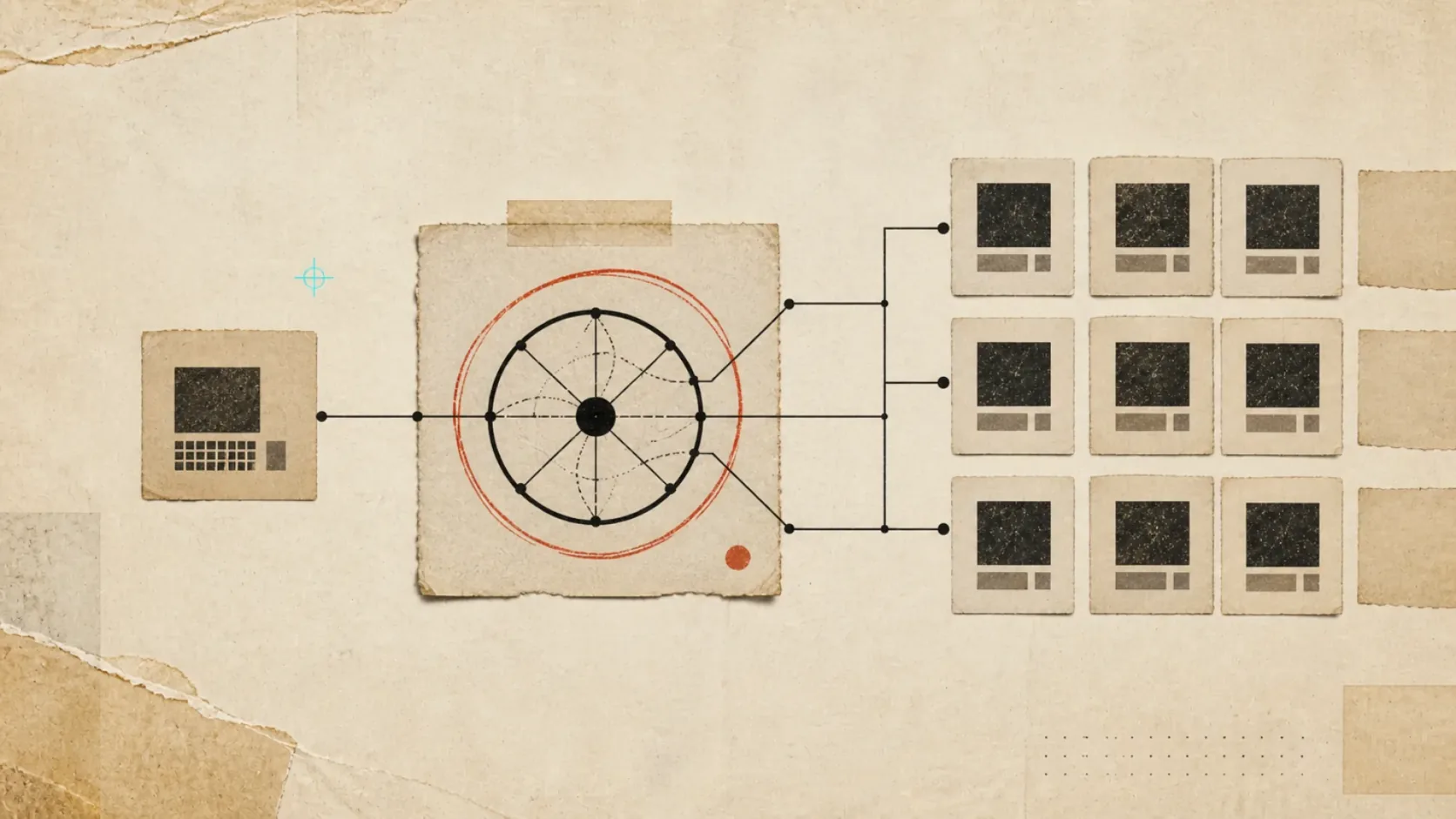 An independent control plane connects a local environment on the left to an expandable array of workers on the right
